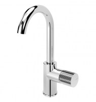 MONOMANDO DE LAVABO CAÑO GIRATORIO LEAF3 BRUMA